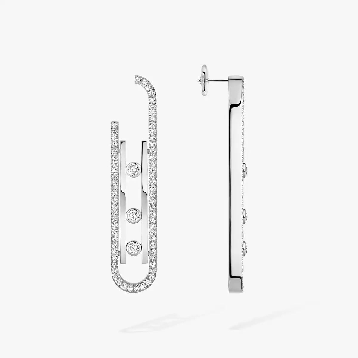 [Regal Jewels]Diamond Pendant Earrings Move 10Th