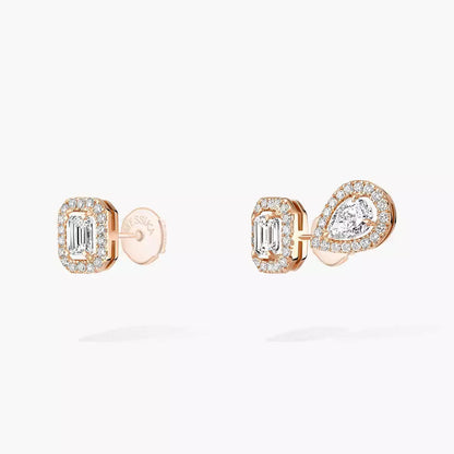 [Regal Jewels]Diamond Earrings 0,10ct My Twin 1+2