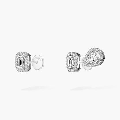 [Regal Jewels]Diamond Earrings 0,10ct My Twin 1+2