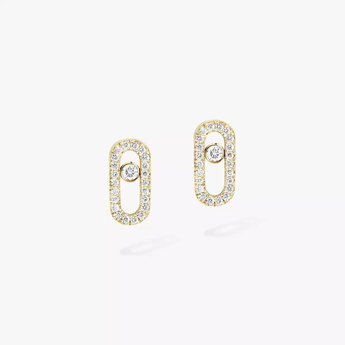 [Regal Jewels]Move Uno Diamond Earrings