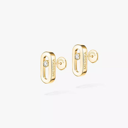 [Regal Jewels]Move Uno Diamond Stud Earrings