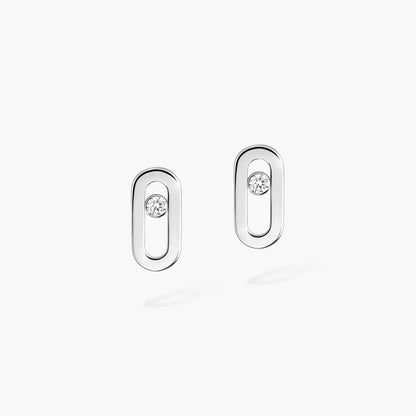 [Regal Jewels]Move Uno Diamond Stud Earrings