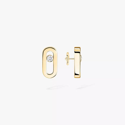 [Regal Jewels]Move Uno Diamond Stud Earrings