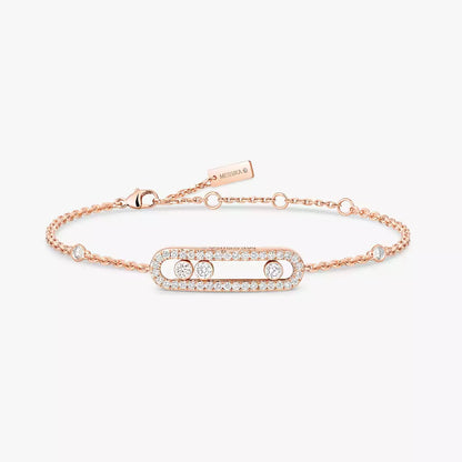 [Regal Jewels]Pavé Baby Move Diamond Bracelet