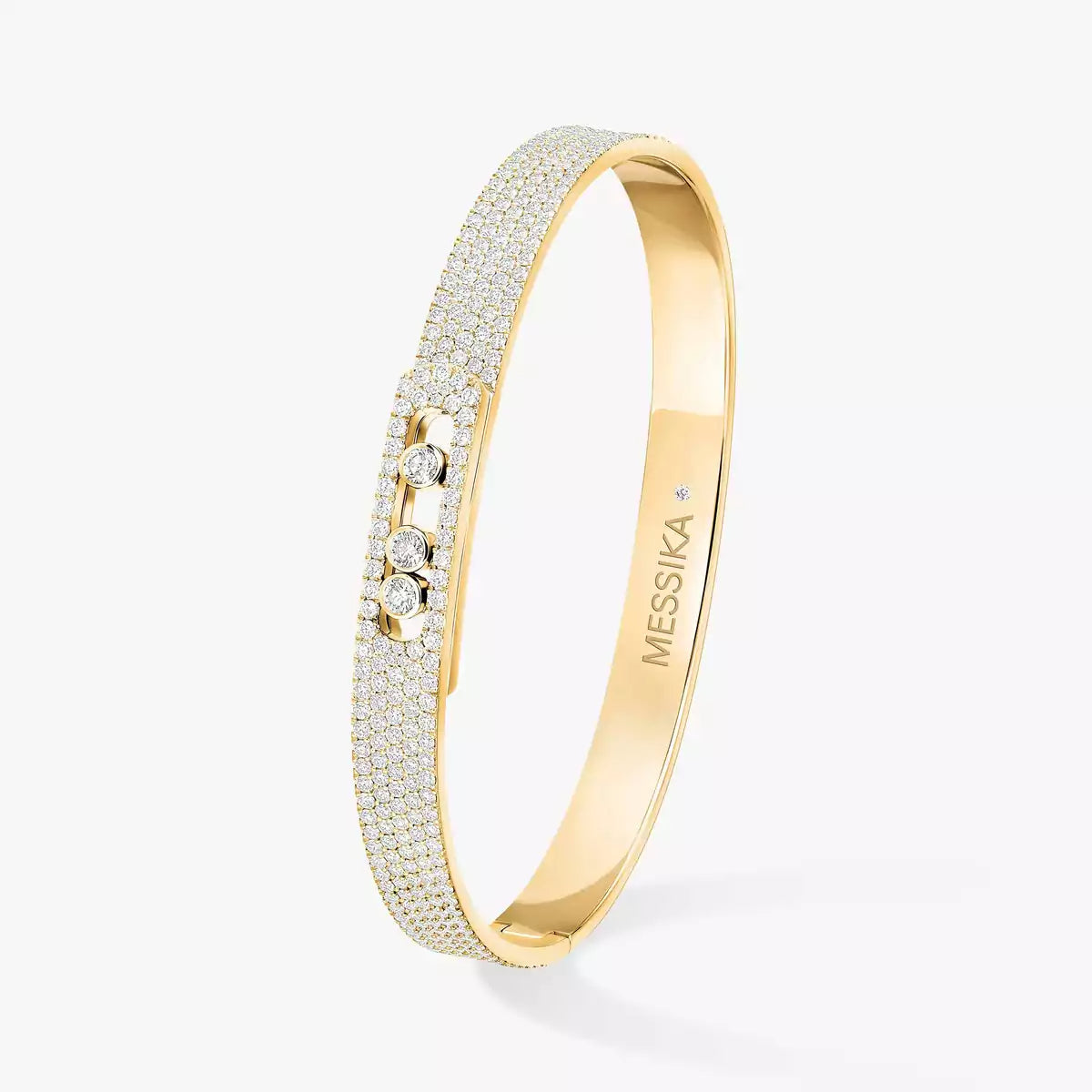 [Regal Jewels]Move Noa Full Pavé Diamond Bangle Bracelet