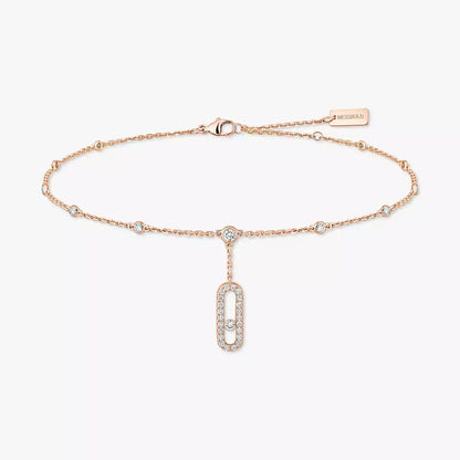 [Regal Jewels] Move Uno pavé ankle bracelet