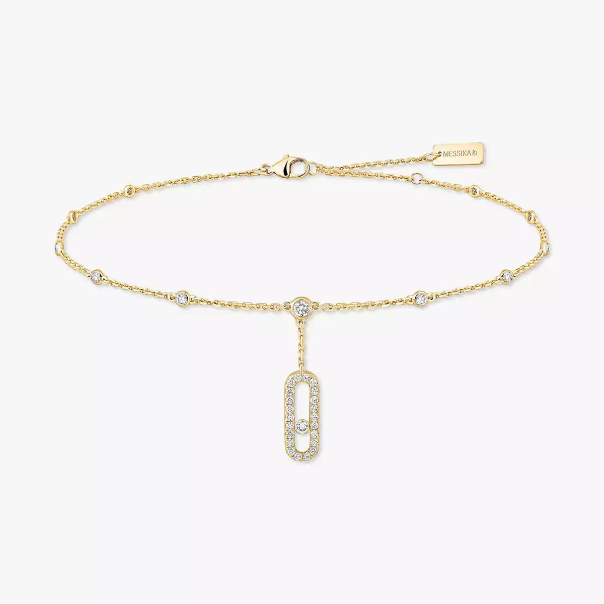 [Regal Jewels] Move Uno pavé ankle bracelet