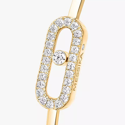 [Regal Jewels]Move Uno pavé flex bangle medium