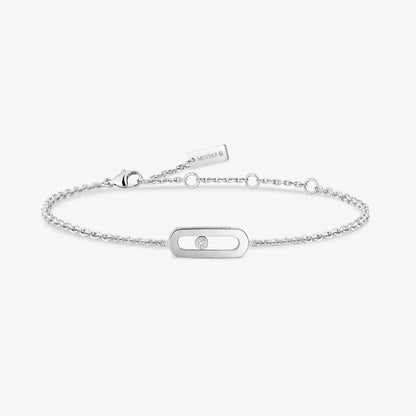 [Regal Jewels]Move Uno Diamond Bracelet