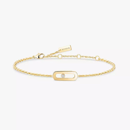 [Regal Jewels]Move Uno Diamond Bracelet