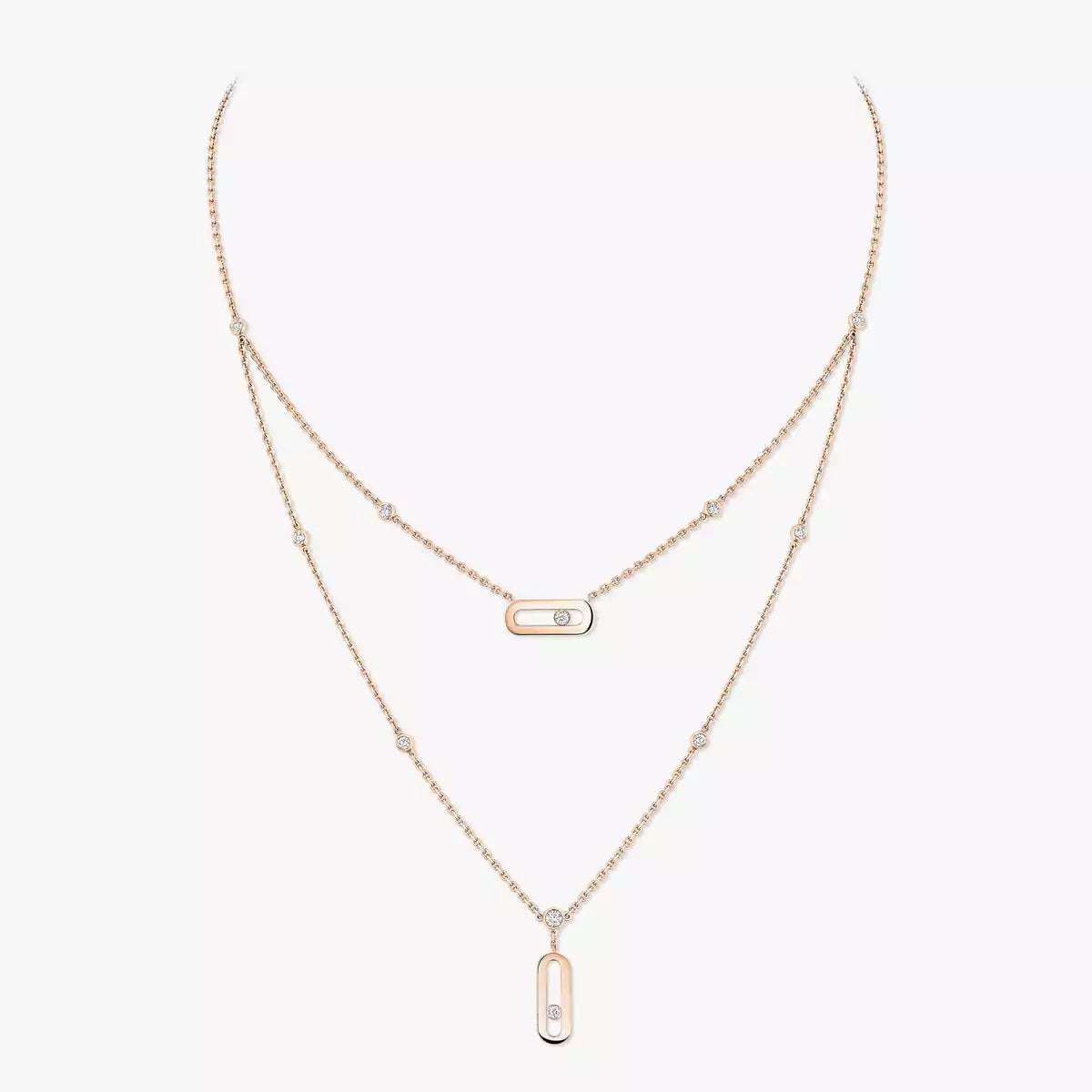 [Regal Jewels] Move Uno Diamond Necklace