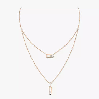 [Regal Jewels] Move Uno Diamond Necklace
