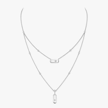 [Regal Jewels] Move Uno Diamond Necklace