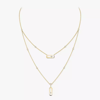 [Regal Jewels] Move Uno Diamond Necklace