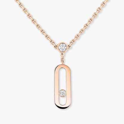 [Regal Jewels] Move Uno Diamond Necklace