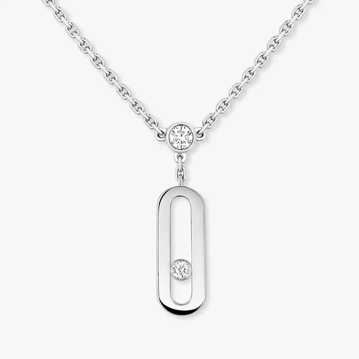 [Regal Jewels] Move Uno Diamond Necklace
