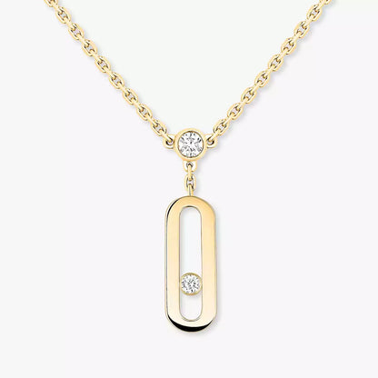 [Regal Jewels] Move Uno Diamond Necklace
