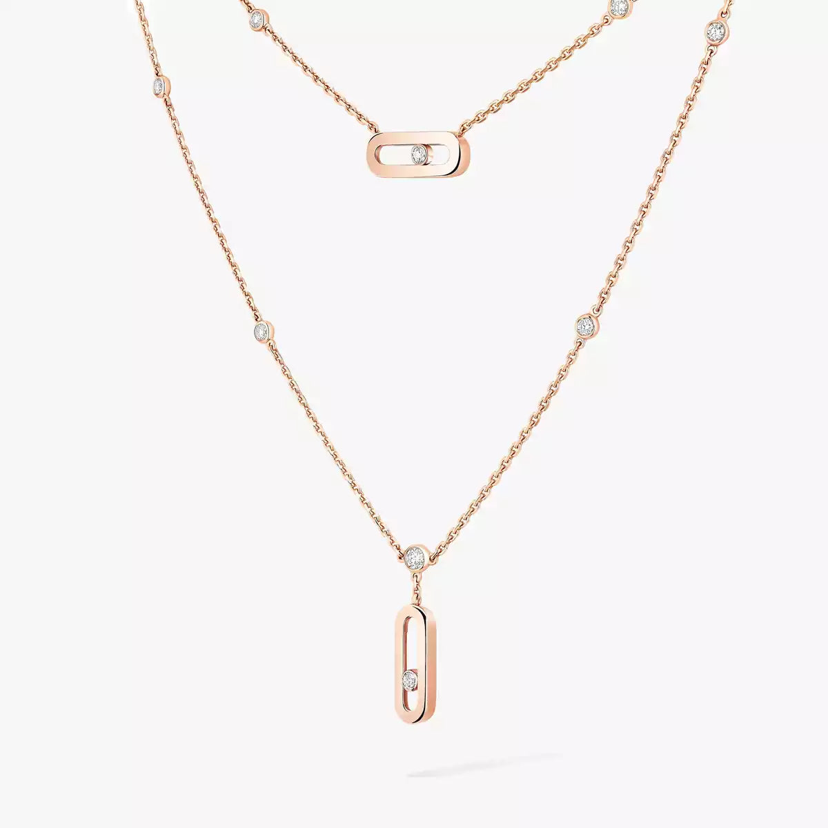 [Regal Jewels] Move Uno Diamond Necklace