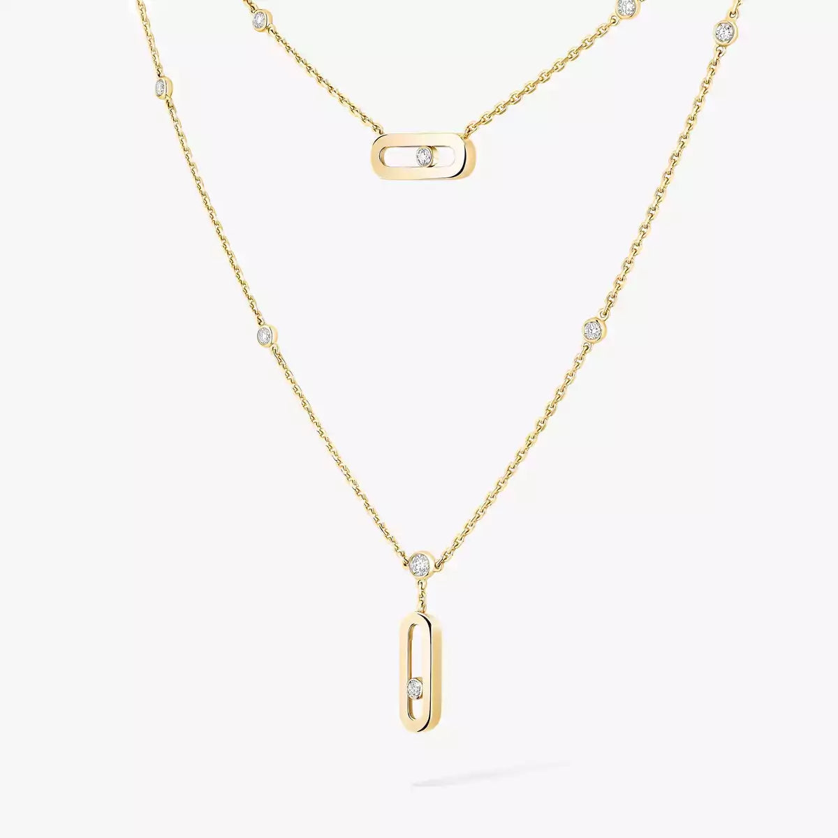 [Regal Jewels] Move Uno Diamond Necklace