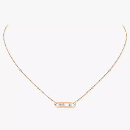 [Regal Jewels] Baby Move Gold Diamond Necklace