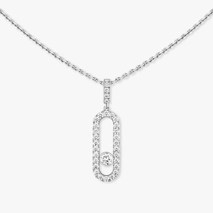 [Regal Jewels]Move Uno Diamond Necklace in Rose Gold