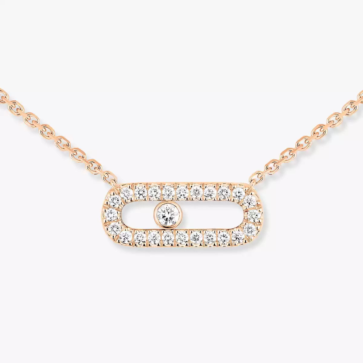 [Regal Jewels]Diamond Necklace Move Uno