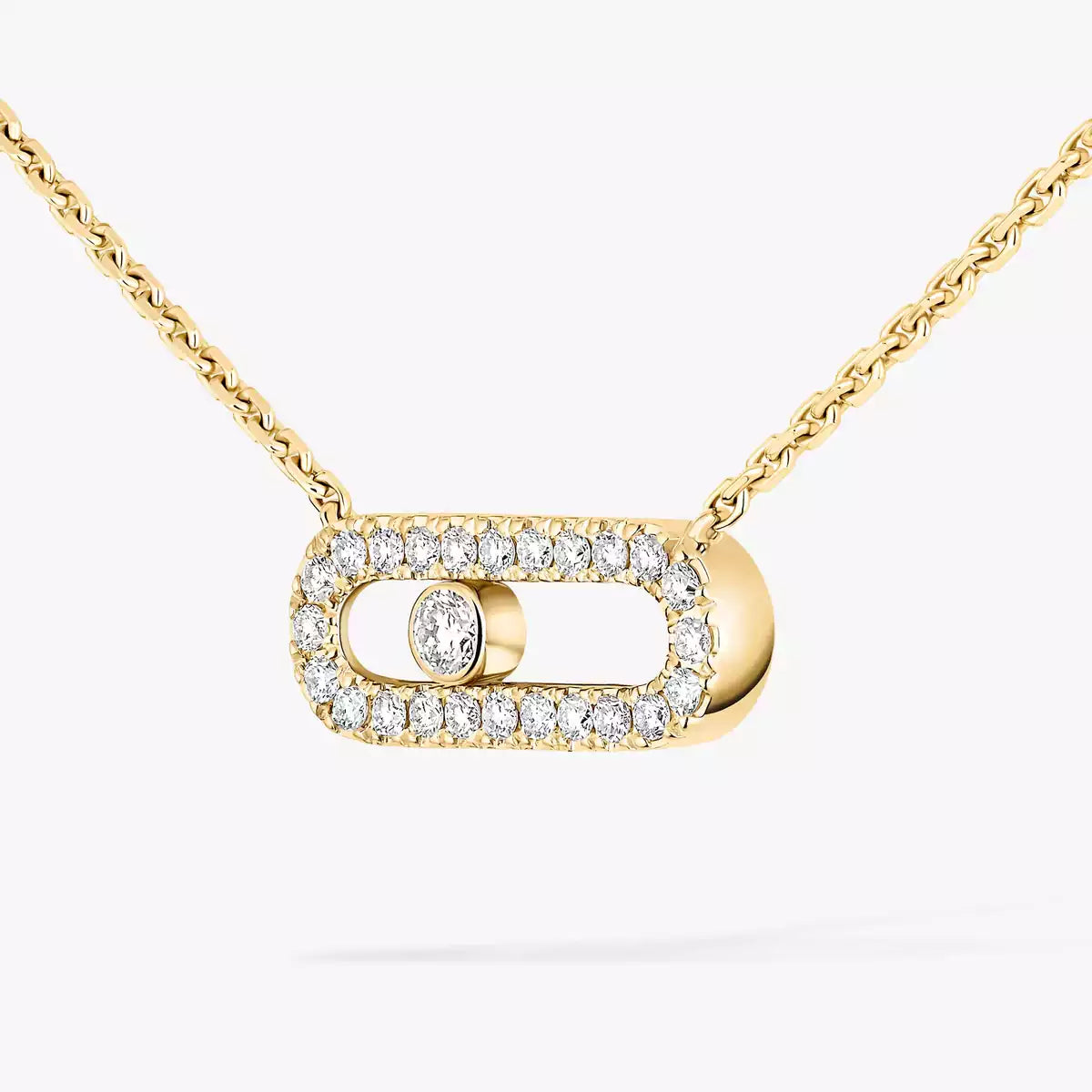 [Regal Jewels]Diamond Necklace Move Uno