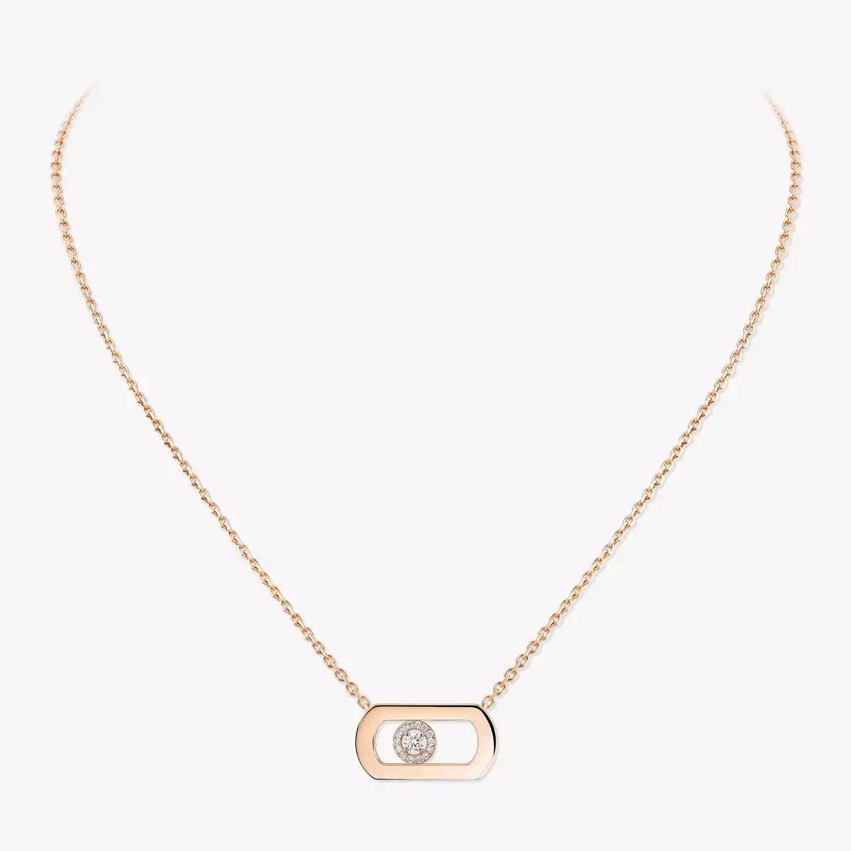 [Regal Jewels]So Move Diamond Necklace in Gold