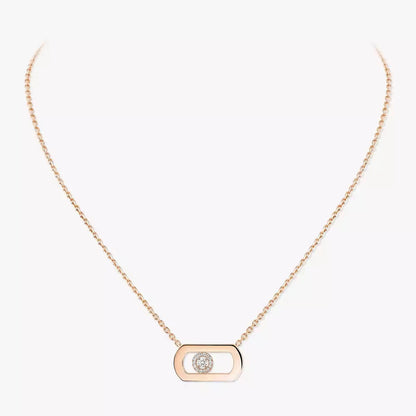 [Regal Jewels]So Move Diamond Necklace in Gold