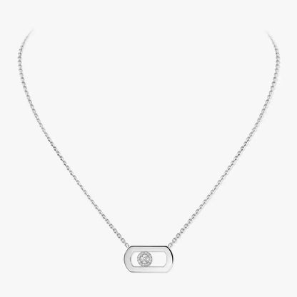 [Regal Jewels]So Move Diamond Necklace in Gold