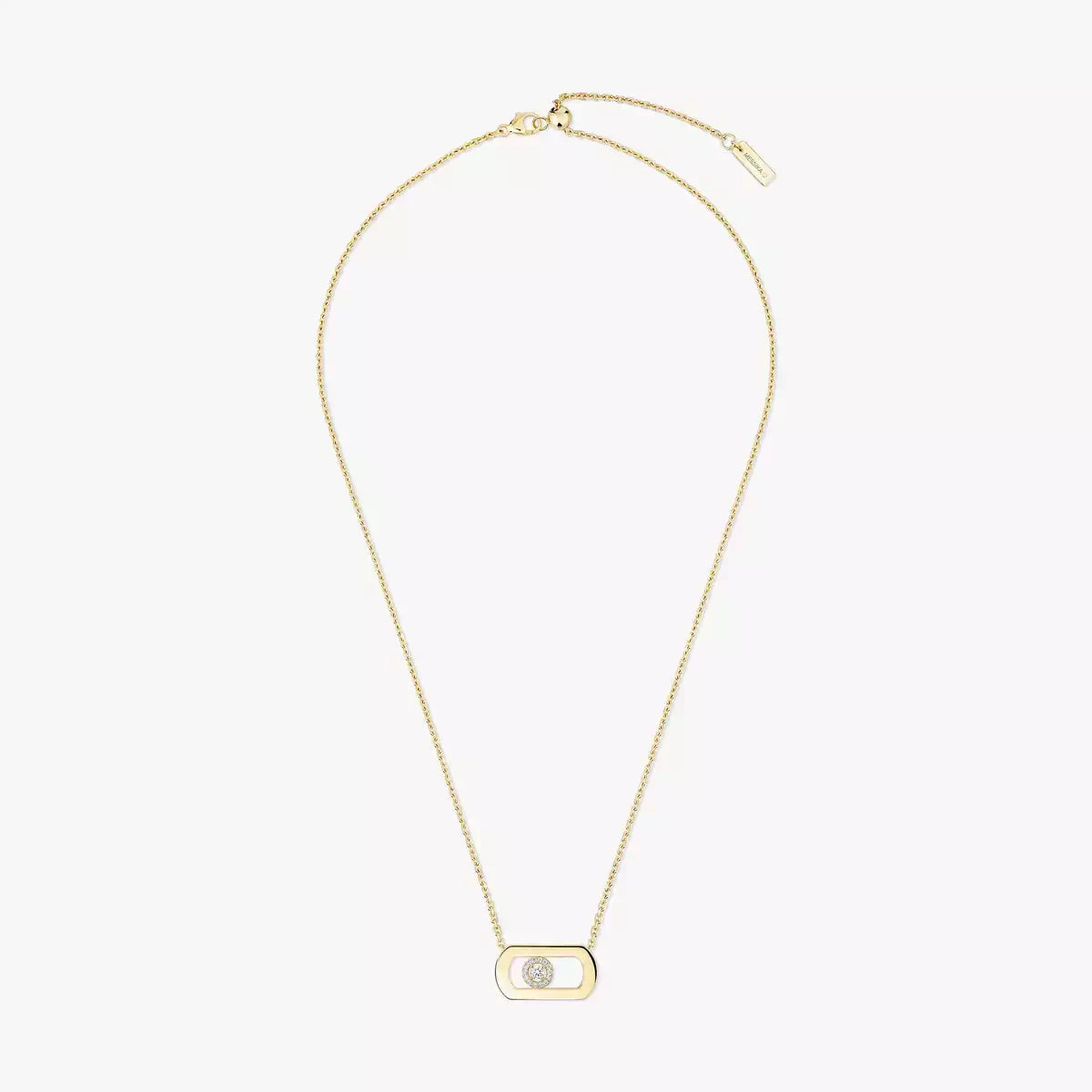 [Regal Jewels]So Move Diamond Necklace in Gold