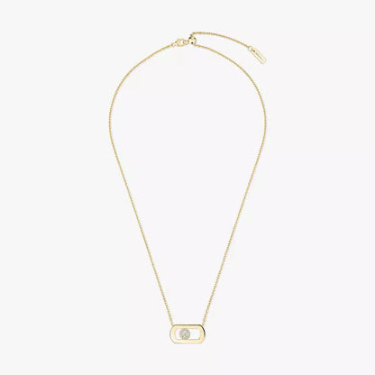[Regal Jewels]So Move Diamond Necklace in Gold