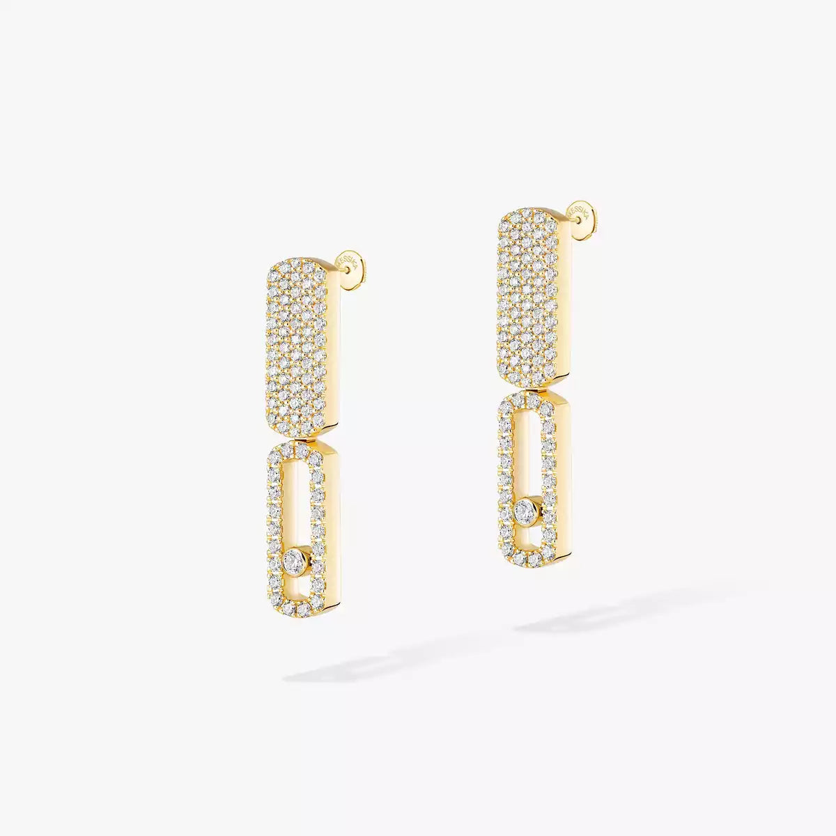 [Regal Jewels]Imperial Move SM Diamond Earrings