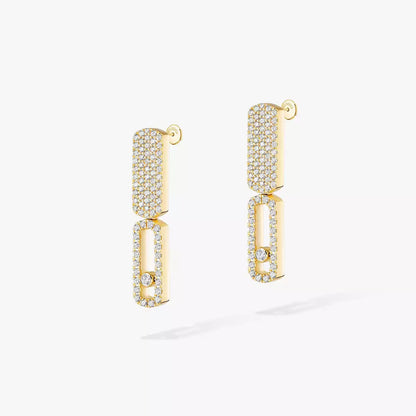 [Regal Jewels]Imperial Move SM Diamond Earrings