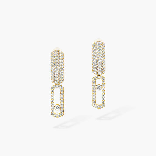 [Regal Jewels]Imperial Move SM Diamond Earrings