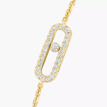 [Regal Jewels]Move Uno Diamond Bracelet