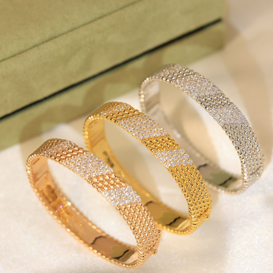 [Regal Jewels]  FIVE-ROW DIAMOND BRACELET