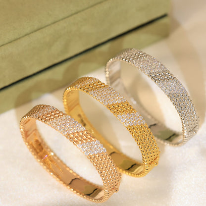 [Regal Jewels]  FIVE-ROW DIAMOND BRACELET