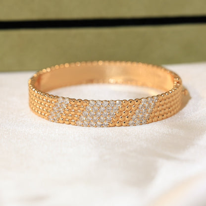 [Regal Jewels]  FIVE-ROW DIAMOND BRACELET