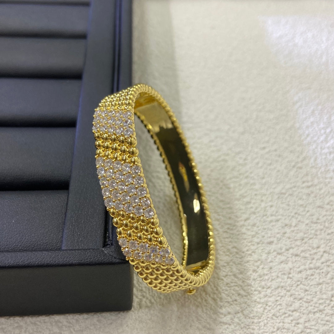 [Regal Jewels]  FIVE-ROW DIAMOND BRACELET