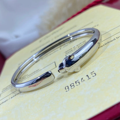 [Regal Jewels]PANTHERE SILVER OPEN BRACELET