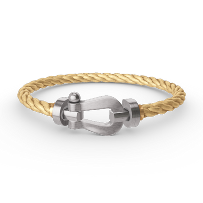 [Regal Jewels]FORCE LARGE HORSESHOE NO DIAMOND BRACELET SILVER
