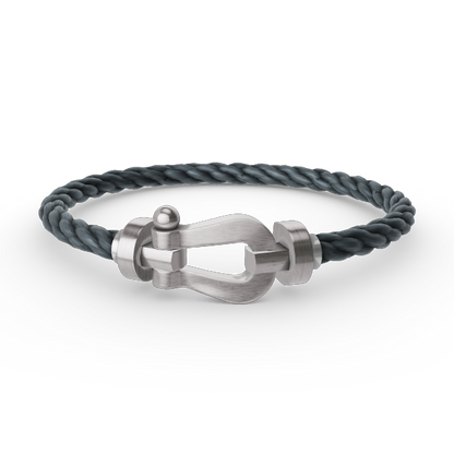 [Regal Jewels]FORCE LARGE HORSESHOE NO DIAMOND BRACELET SILVER